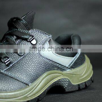 EN ISO 20345 S1p Office Safety Shoes Men Anti-slip Waterproof Oil-resistence Nitrile Sole Safety Boots Manufacturer SA-1103 photo-2