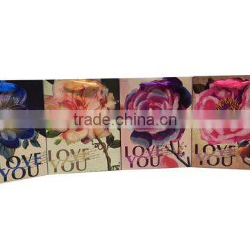 The Most Popular Design Gift Paper Bag With Ribbon Handles photo-2