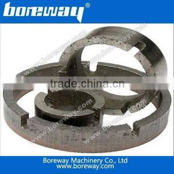 China manufacturer supply high quality crown shaped core drill diamond segments