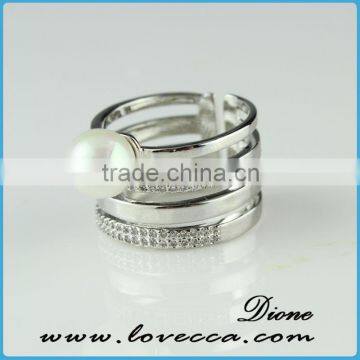 2015 fashion jewelry ring!latest weddingring design !micro pave diamond setting ring-gemstones silver ring