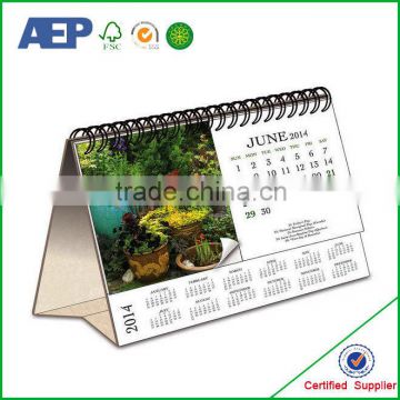 New year desk standing chinese desk calendar