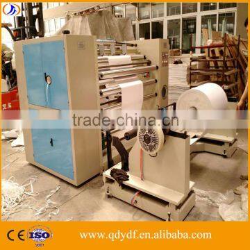 YDF-FQ Vertical Type Automatic Plastic PVC PET BOPP Film Paper Roll Slitting and Rewinding Machine With Flat Knife photo-4