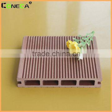 Weather-resistant Anti-UV HDPE Wood Plastic Composite Exterior WPC Decking photo-5