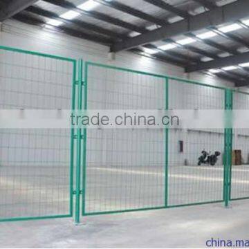 Green Color!!!Workshop Isolation Fence/Security Fence(BIGGEST MANUFACTURER)