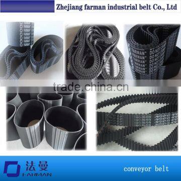 Farman brand high performance EP NN CC TC - black industrial rubber timing belts/transmission belt /auto pu timing belt