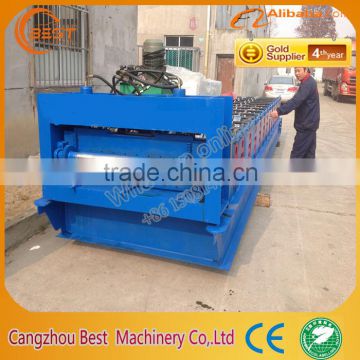 Metal Floor Tile Roll Forming Machine For Sale