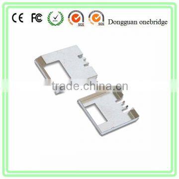 Precision custom stamping Iron with nickel plated emi shielding gasket