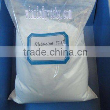 melamine purity : 99.8% and melamine purity:99.0%