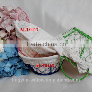 Iron Wire Basket Home Storage Basket China Whloesale Baskets