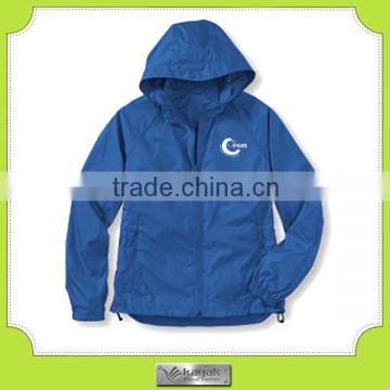 custom-made nylon wind proof men jacket supplier