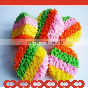 Mix Colors Cellulose Sponge For Bath