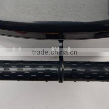 120L Outdoor Plastic Trash Can With Two Wheels Waste Bin photo-3