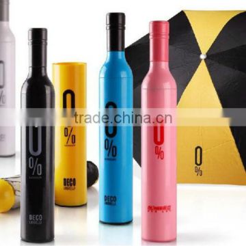 Fashion wine bottle umbrella for wedding gift