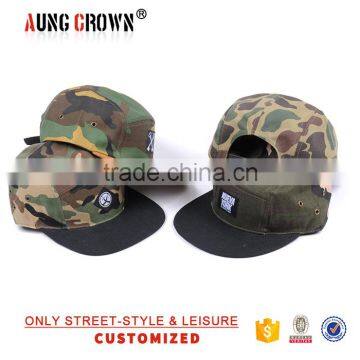 custom camo cap/camo snapback cap/camo cap