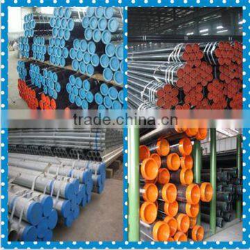 API 5L Grade B Seamless carbon steel hot rolled pipe tube for gas/oil transportation