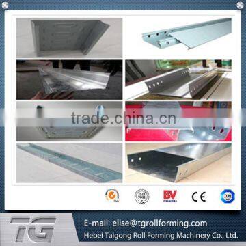 Auto China Cable tray plank roll forming machine, China Cable tray roll making machine