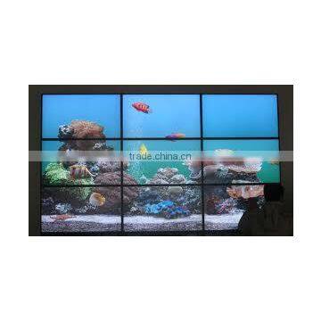 60"seamless lcd splicing video wall full hd,seamless lcd display wall