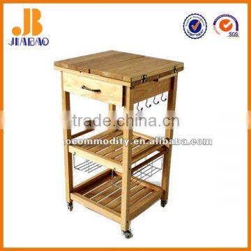 Wooden Serving Trolley