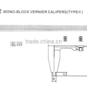 Carbone Steel or Stainless Steel Vernier Calipers Type IV photo-2