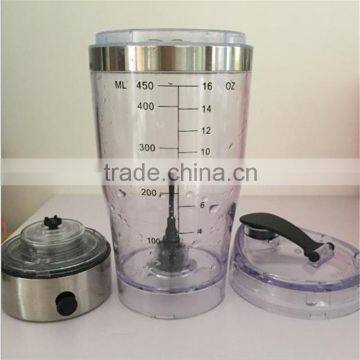 18oz/20oz Leakproof Protein Powder Shake Bottle With Cap Electric Portable Mixer Bottle photo-5