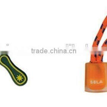 New Design soft pvc zipper puller