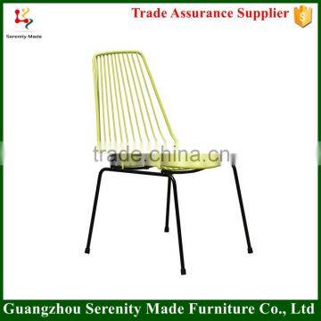 New model steel wire mesh patio outdoor chair