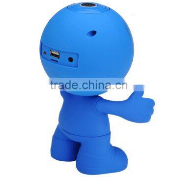 Hot Sale Cartoon Series Led Light Bluetooth Speaker Mini Portable photo-3