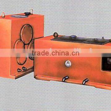 China supplier SZ serial gearbox for conical twin-screw rod extruder for plastic gears industry