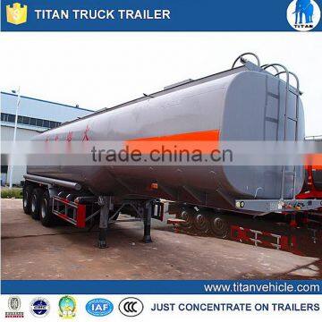 China top supplier 3 axle tank mobile trailer petrol station