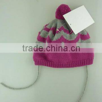 knitted fashion winter baby cotton beanie hats