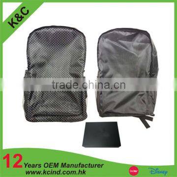 2016 hot sell fashion foldable backpack
