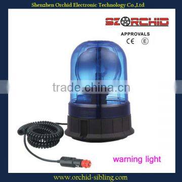 pc lens E4 certified revolving halogen blue warning light 24v