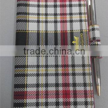 Customized genuine leather checkbook Cover