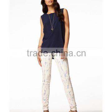 Top Quality Abstract Women Skinny Jeans Pants (LOTX158) photo-2