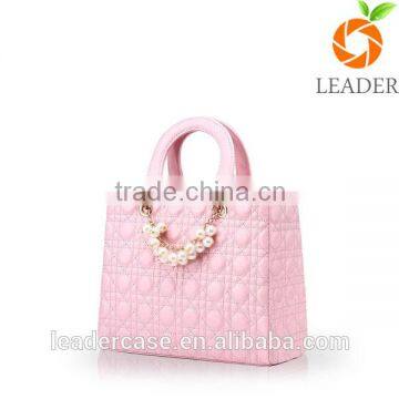 Noble graceful style all-match pearl handbag for ladies