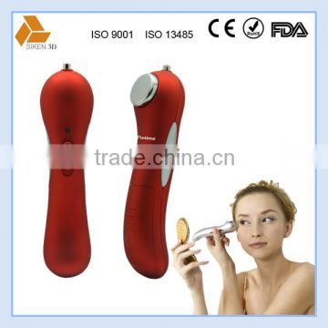 two treatment head multi functional facial and eye care galvanic beauty device