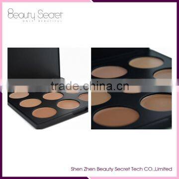 Custom logo cardboard 9 color makeup concealer palette