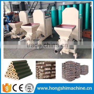 Energy saving wood charcoal briquette making machine