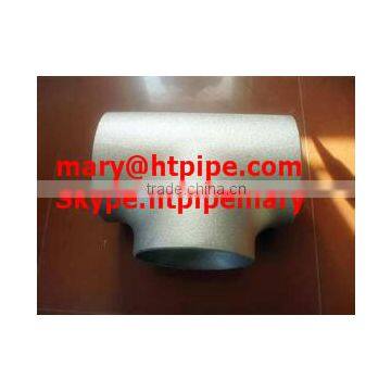 ASTM B366 UNS NO8825 seamless equal tee MSS SP75