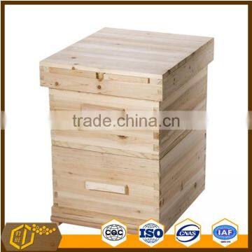 Factory supply beekeeping tool equipment 10 frame two layer wooden Bee Hive