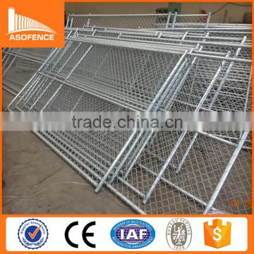 Temporary construction chain link fence / Portable fence panels