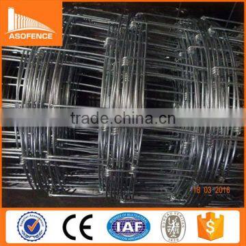 2-4mm wire diameter farm used safety fence galvanized steel field fence