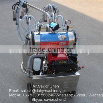 Cow Diesel Engine Human Milking Machine For Sale