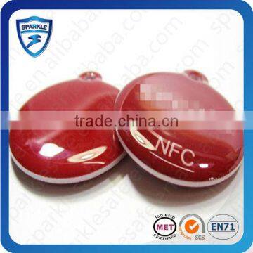 Low cost custom epoxy,PVC NFC RFID key fob