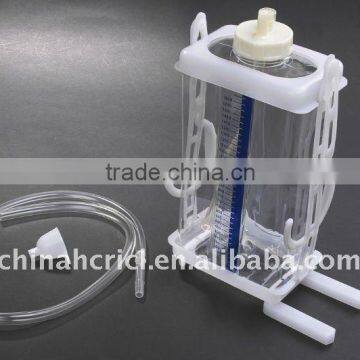 hospital with CE Certitified 1600ml seal Chest Drainage bottle