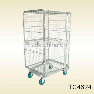 All Sided Open Front Mesh Roll Pallet 500Kg Capacity TC4624