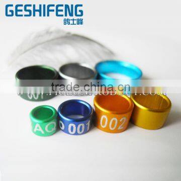 GSF factory metal ring,bird aluminium ring for bird,ring pigeon