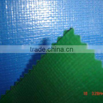 Pe tarpaulin and blue/green Pe coated tarpaulin stock lot