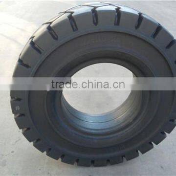 New Otr Solid Rubber Reach Stackers Forklift Tire 12.00-20 14.00-24 photo-4