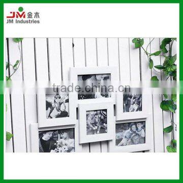 European Rural Style Wooden Combined Photo Frame